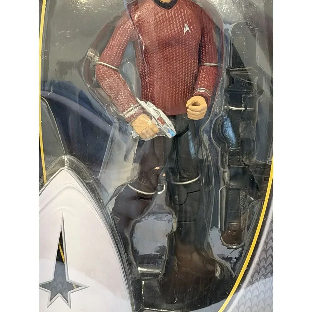 2009 Playmates Star Trek Warp Collection Scotty Action Figure & Accessories NOS
